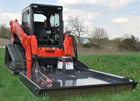 skid steer with bush hog|brush mower attachment skid steer.